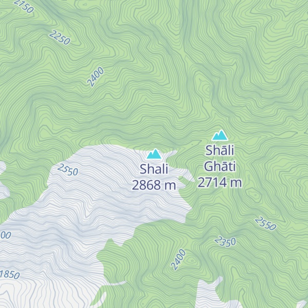 Map of Shali