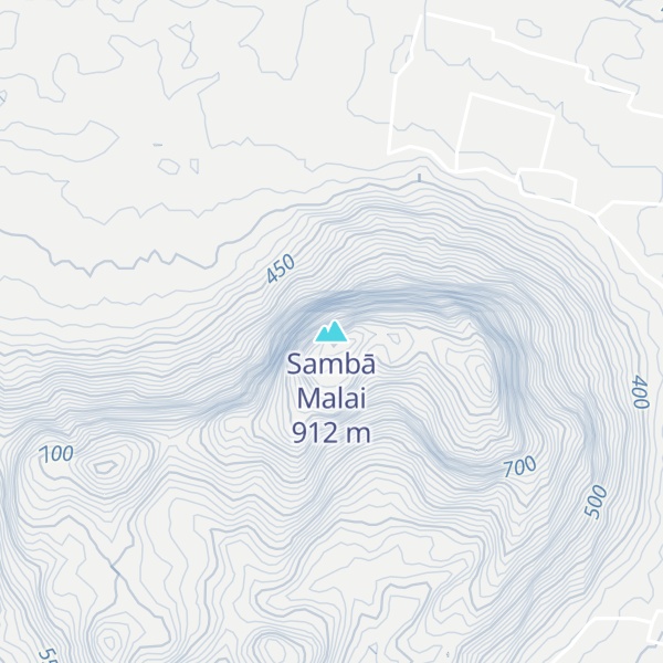 Map of Sambā Malai