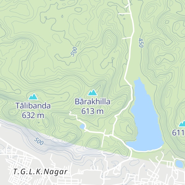 Map of Bārakhilla