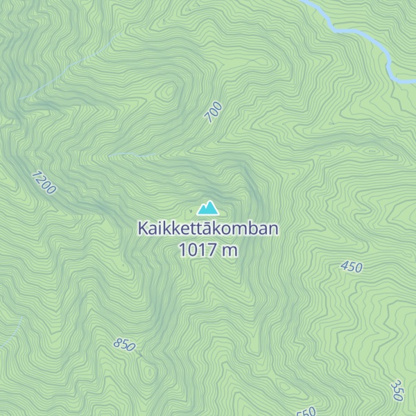 Map of Kaikkettākomban