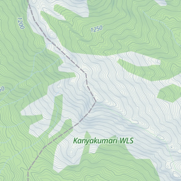 Map of Varaiāttu Mudi