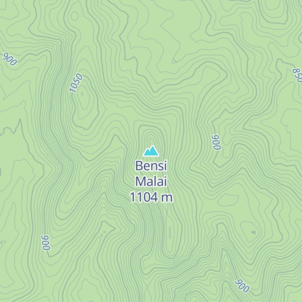 Map of Bensi Malai