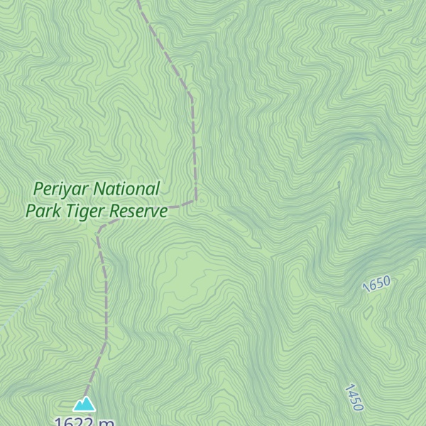 Map of Kalli Malai