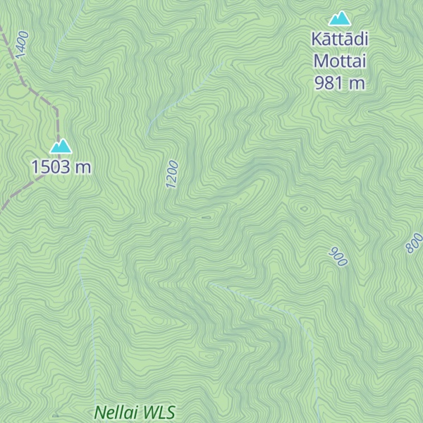 Map of Echimalai Mottai