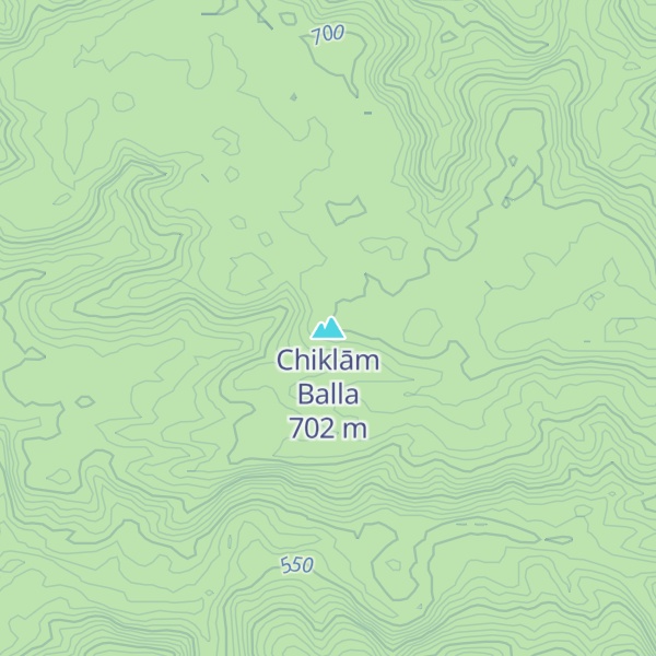 Map of Chiklām Balla