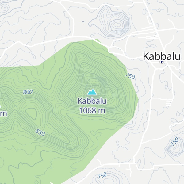 Map of Kabbalu