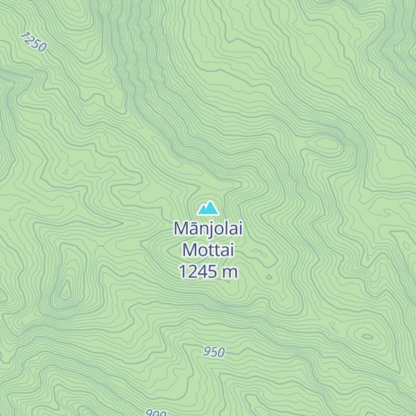 Map of Mānjolai Mottai