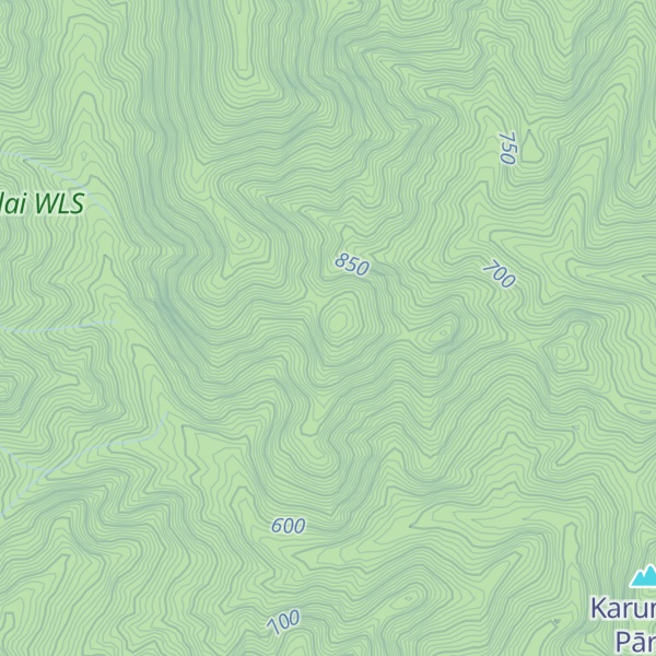 Map of Pudumalai Mottai