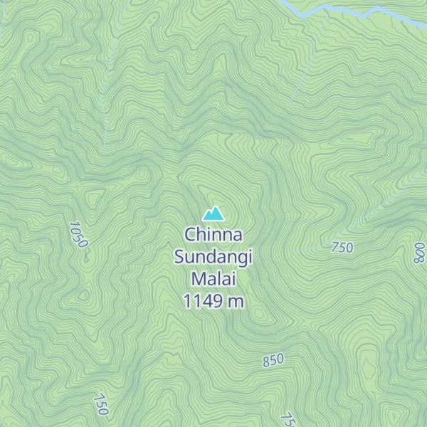 Map of Chinna Sundangi Malai