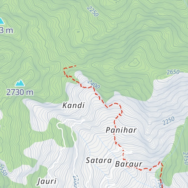 Map of Forest Resthouse Panihar