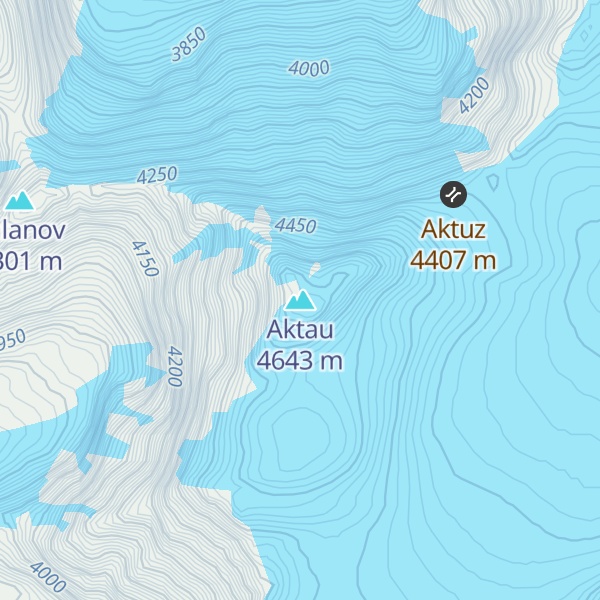 Map of Aktau
