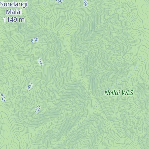 Map of Chūttu Mottai