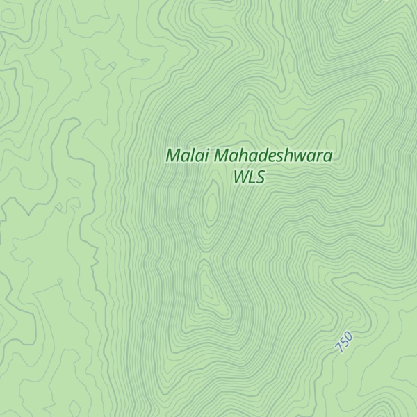 Map of Kodugalaiyan Betta