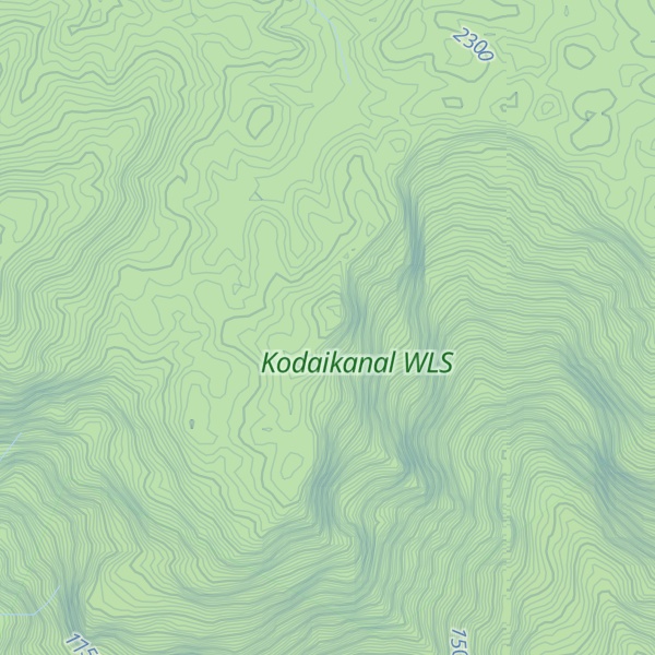 Map of Landslip Hill