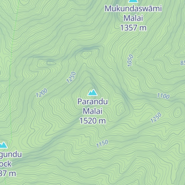 Map of Parandu Malai