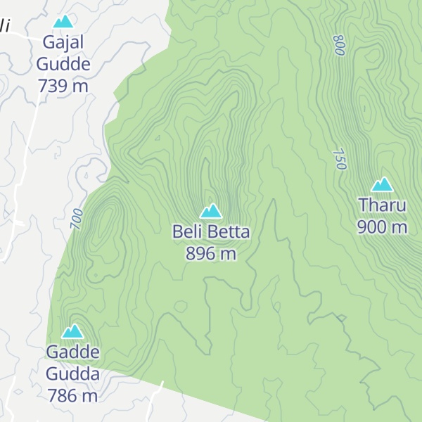 Map of Beli Betta