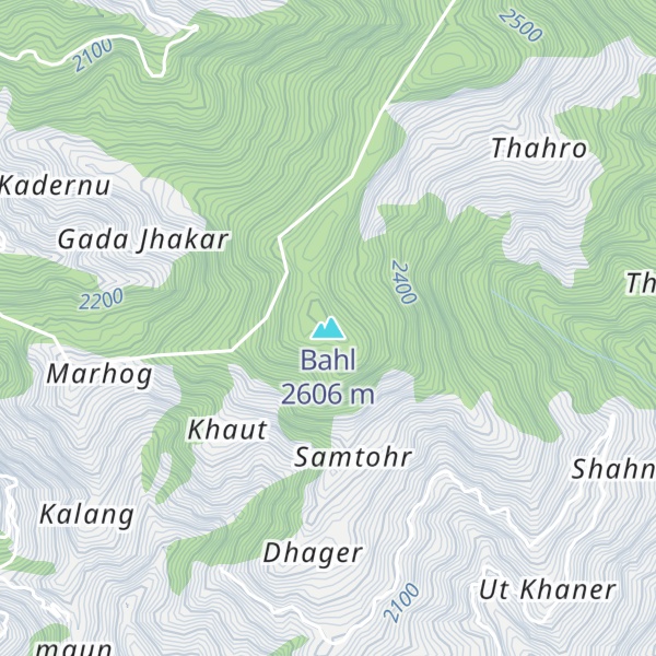Map of Bahl