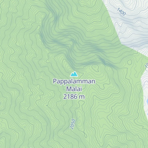 Map of Pappalamman Malai