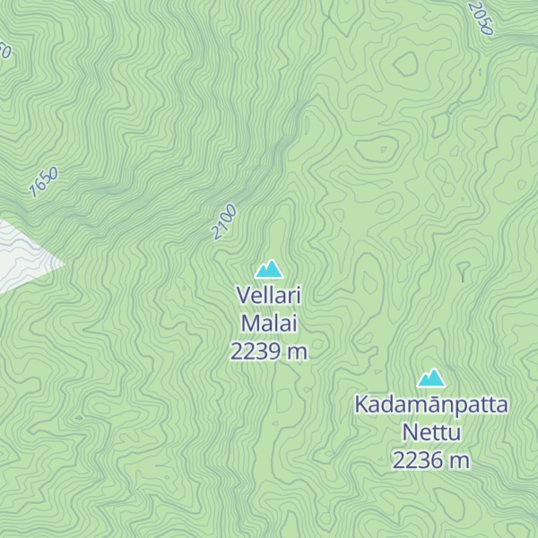 Map of Vellari Malai