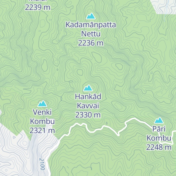 Map of Hankād Kavvai