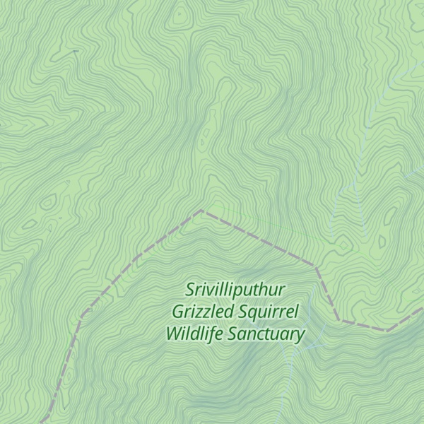 Map of Pachaiār Malai