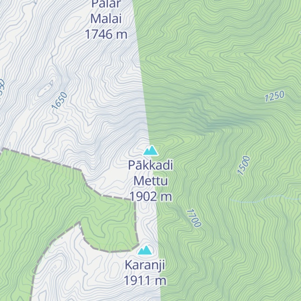 Map of Pākkadi Mettu