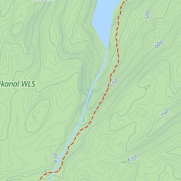 Map of Kudiraiyar Waterfalls