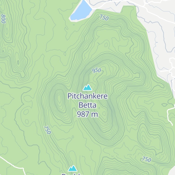 Map of Pitchankere Betta