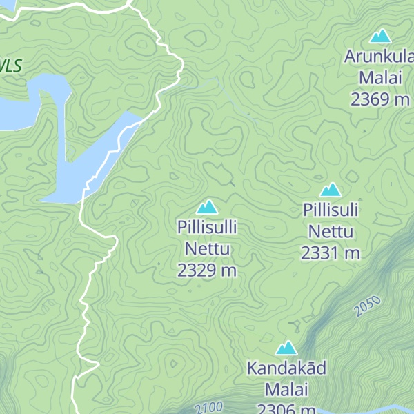 Map of Pillisulli Nettu