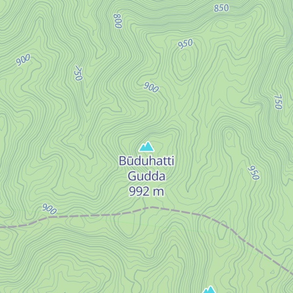 Map of Būduhatti Gudda