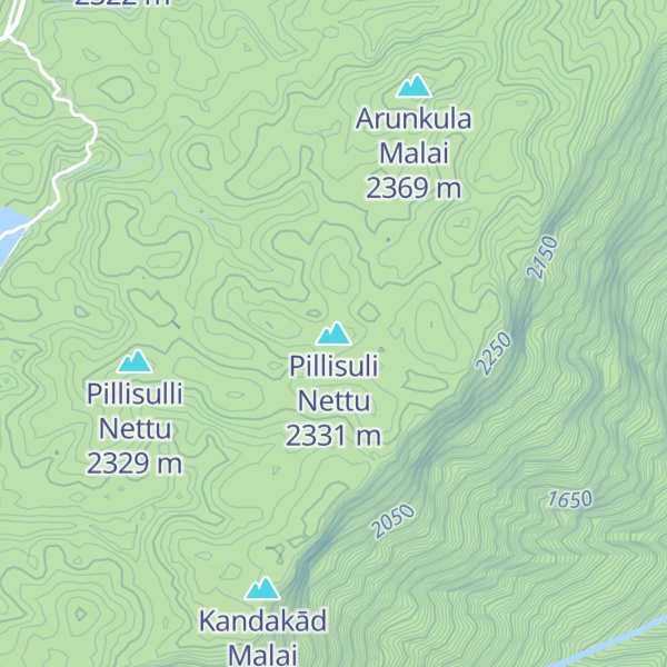 Map of Pillisuli Nettu