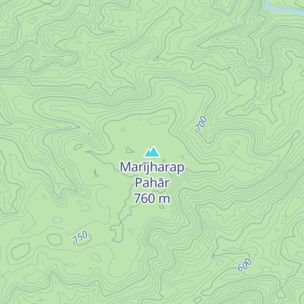 Map of Marījharap Pahār