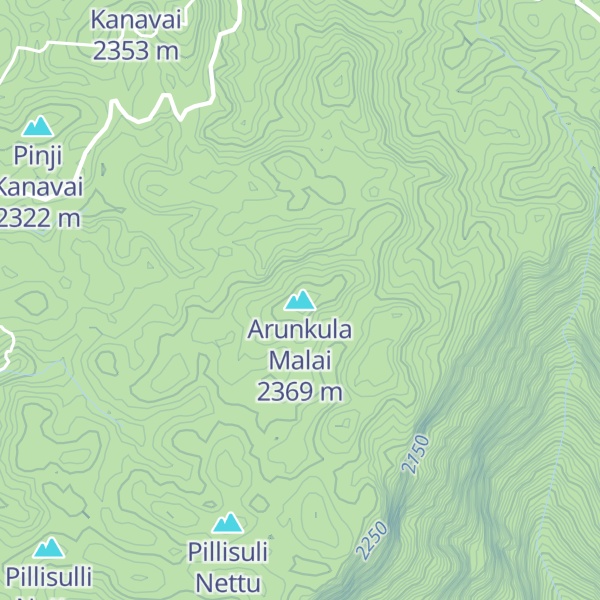 Map of Arunkula Malai