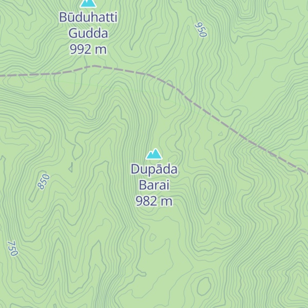 Map of Dupāda Barai