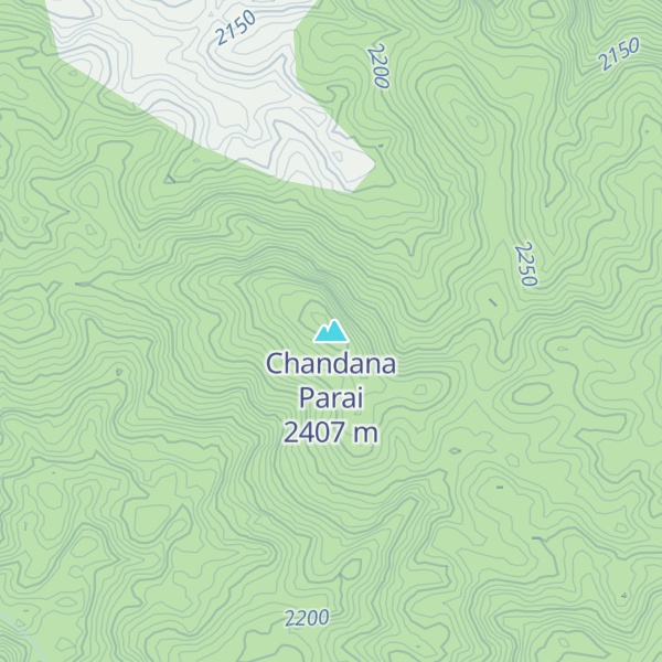 Map of Chandana Parai