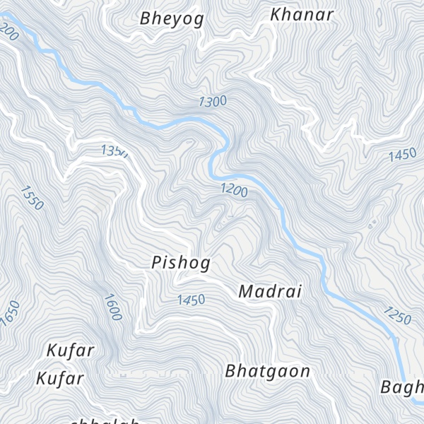 Map of Dhamander