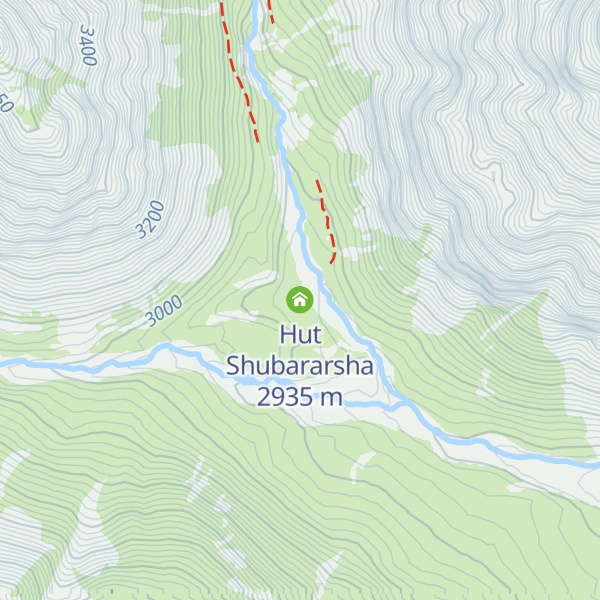 Map of Hut Shubararsha