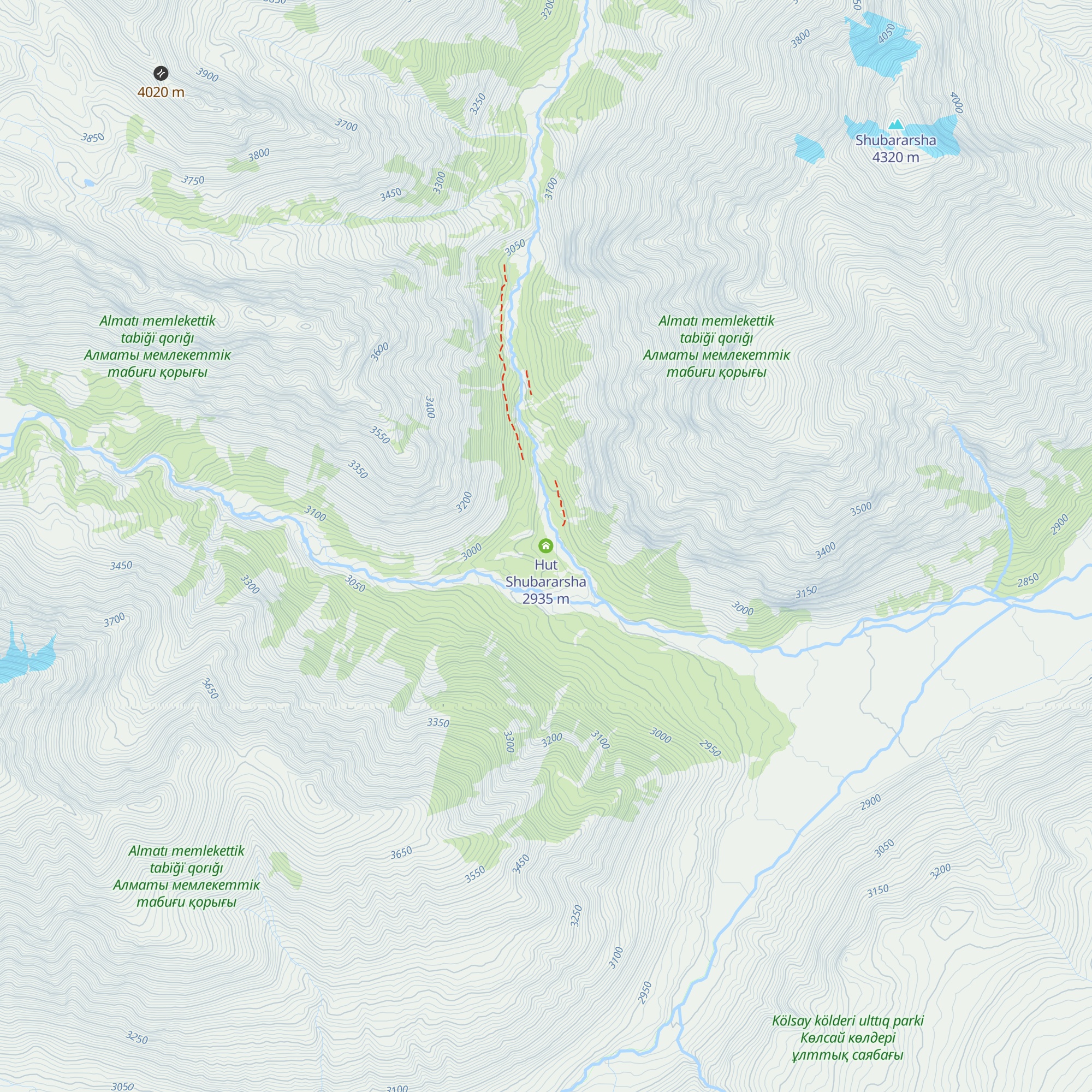 Hut Shubararsha map