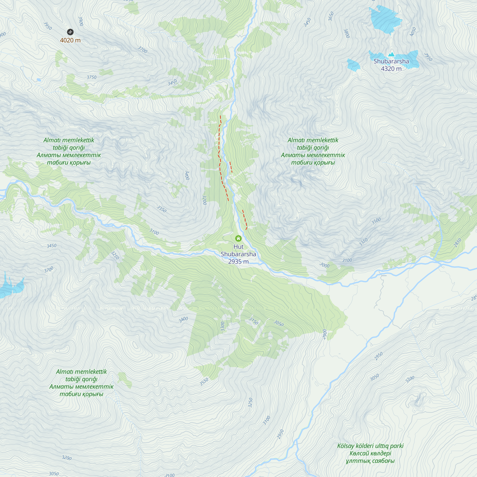 Hut Shubararsha map