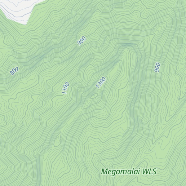 Map of Pasu Malai