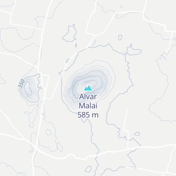 Map of Alvar Malai