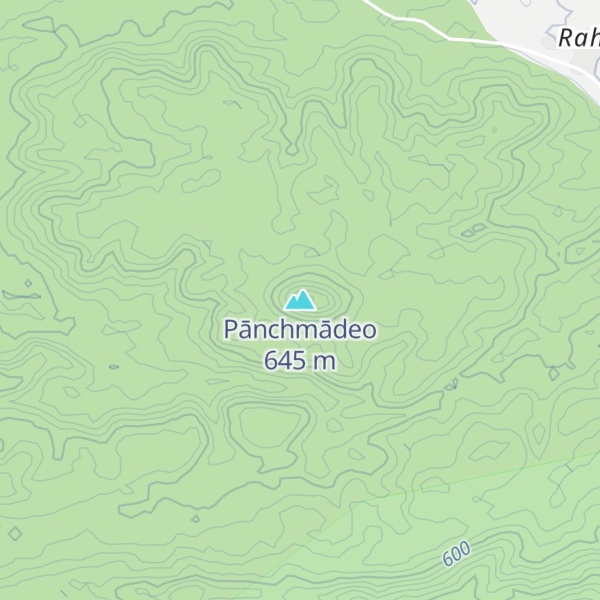 Map of Pānchmādeo