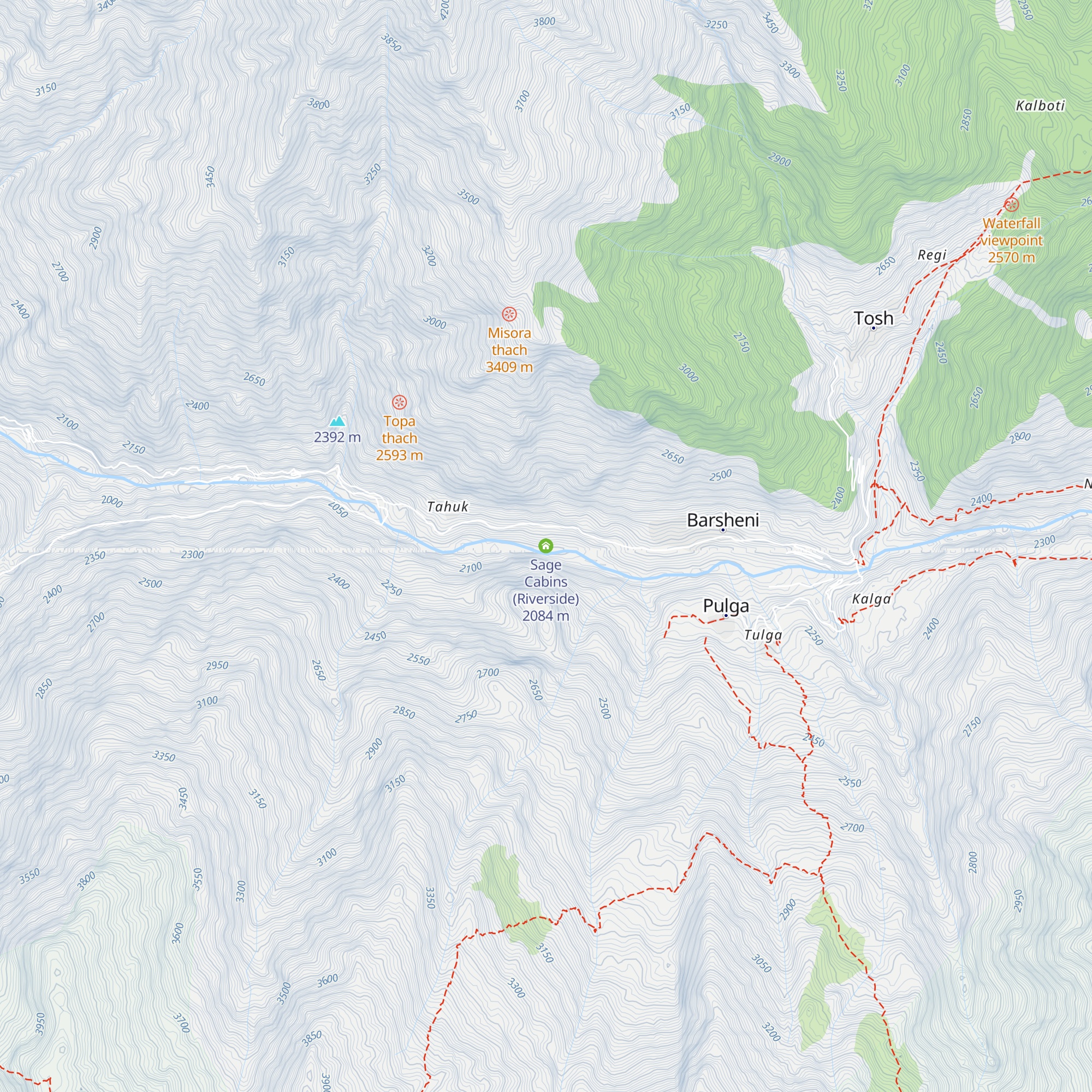 Sage Cabins (Riverside) map