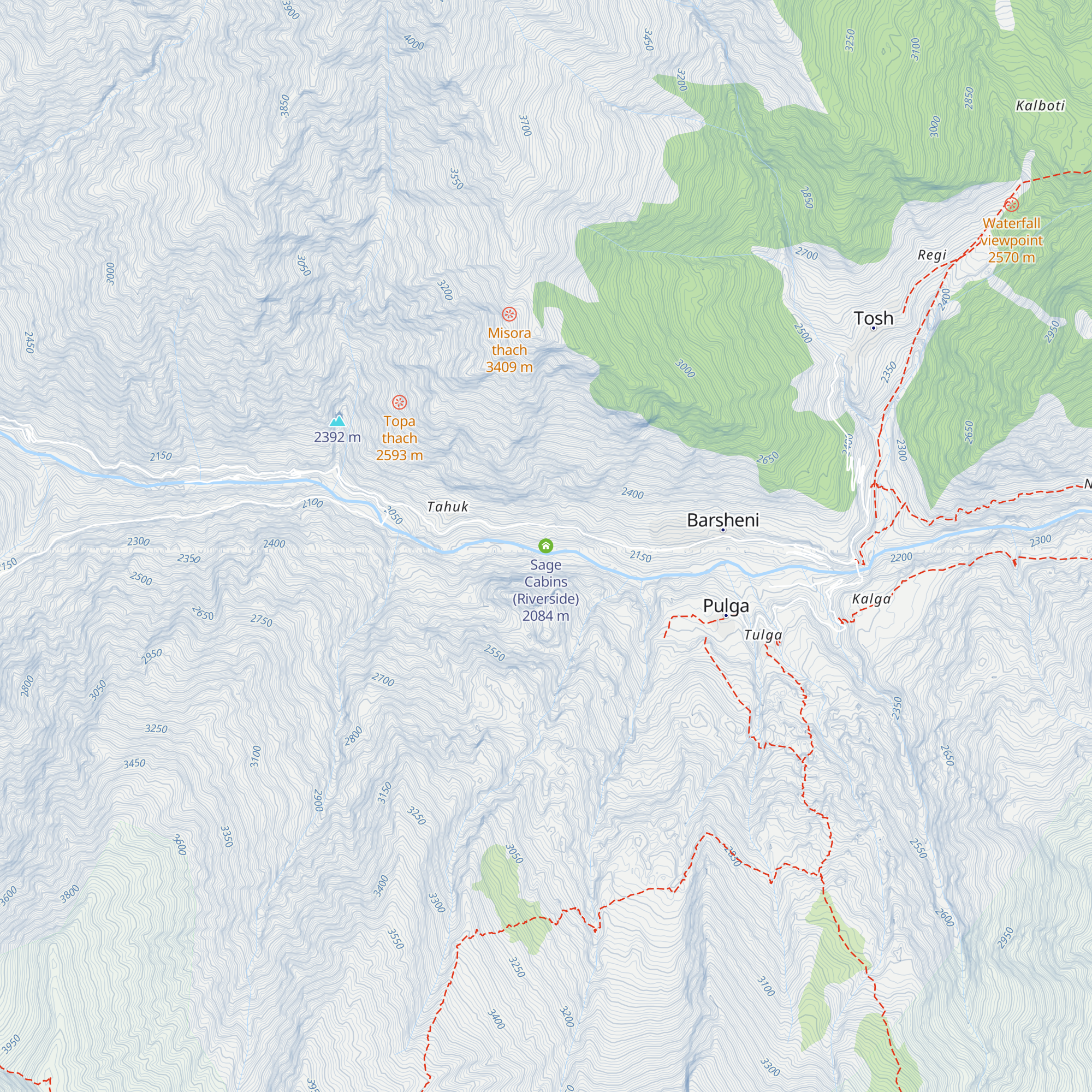 Sage Cabins (Riverside) map