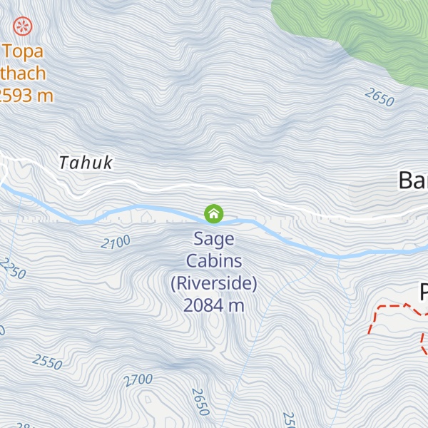 Map of Sage Cabins (Riverside)