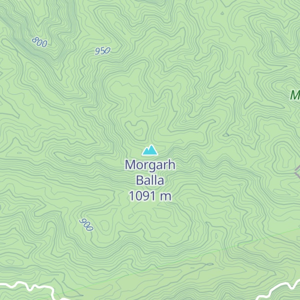 Map of Morgarh Balla