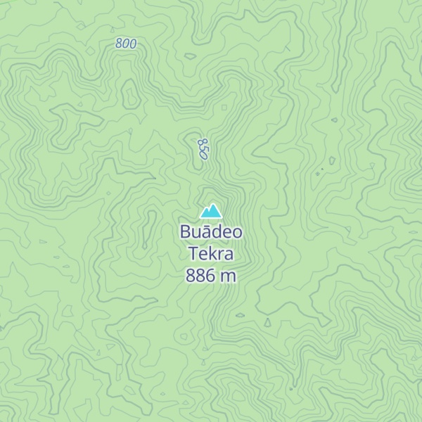 Map of Buādeo Tekra