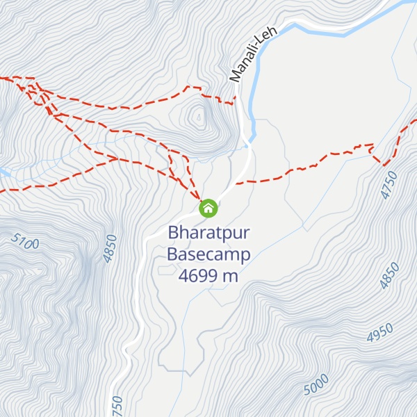 Map of Bharatpur Basecamp