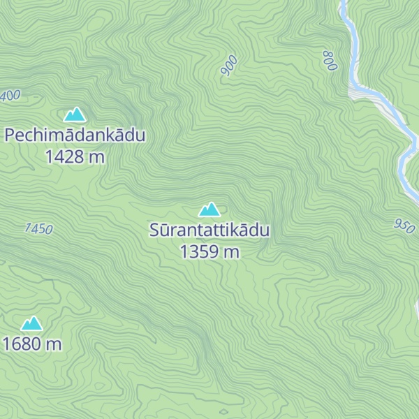 Map of Sūrantattikādu