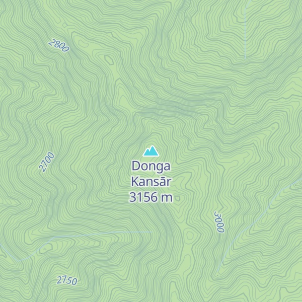 Map of Donga Kansār